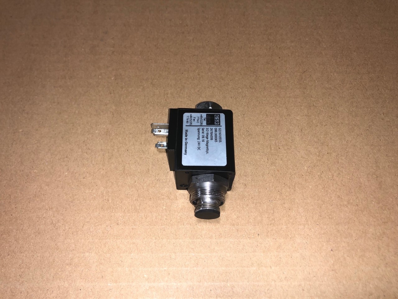 MBO Suction Valve Solenoid<br>*LIKE NEW* 0129817